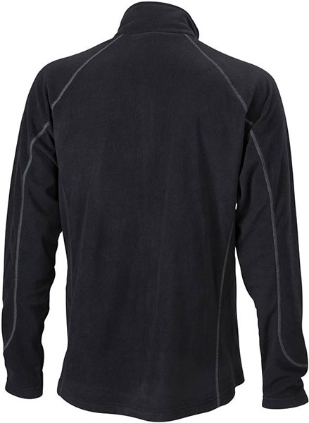 Obrázky: Stella 190 černá pánská fleecová bunda XXXL, Obrázek 2