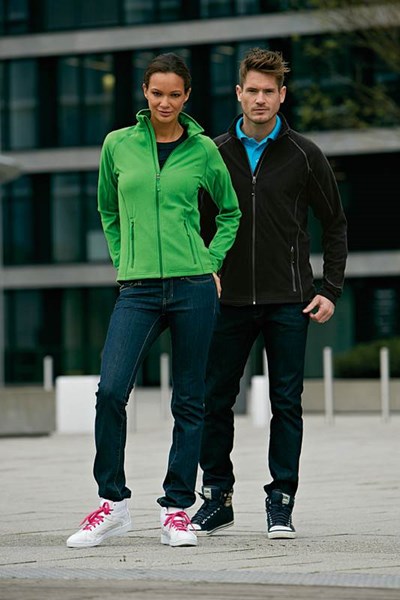 Obrázky: Stella 190 černá pánská fleecová bunda XXXL, Obrázek 3