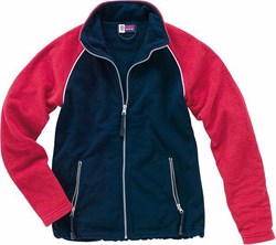 Obrázky: Runner fleece USBASIC červený dámský svetr XL