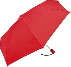 Obrázky: Čtyřdílný automatický mini deštník - červený