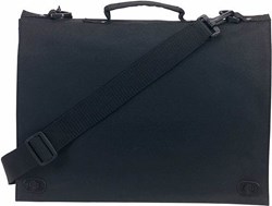 Zobrazit detaily pro Taška/spisovka přes rameno, černá Obrázky: Taška/spisovka přes rameno, černá