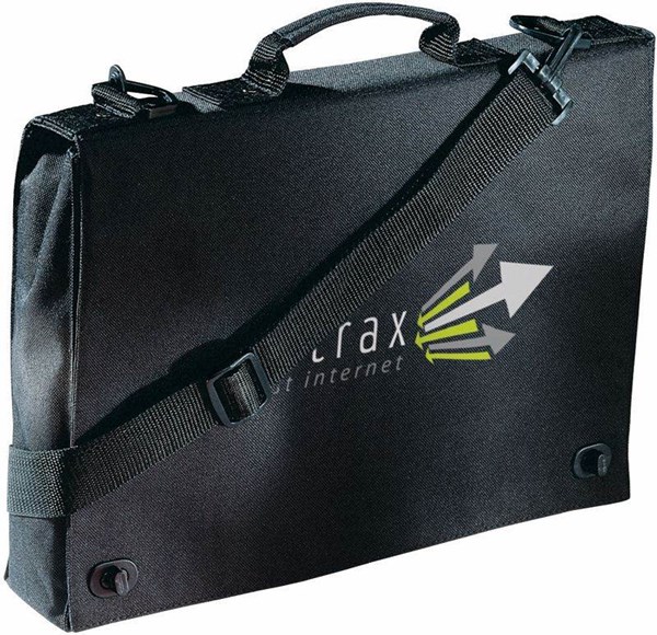 Obrázky: Taška/spisovka přes rameno, černá, Obrázek 2