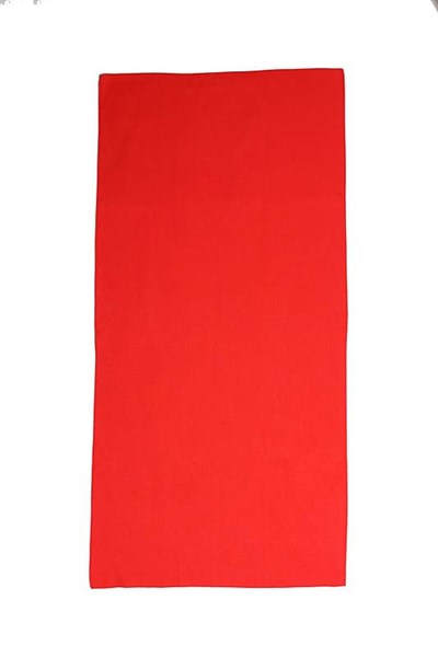 Obrázky: Červená mikrovláknová osuška MICRO 70 x 140 cm