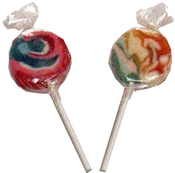 Obrázky: Ovocné lízátko s motivem graffiti a samolepkou