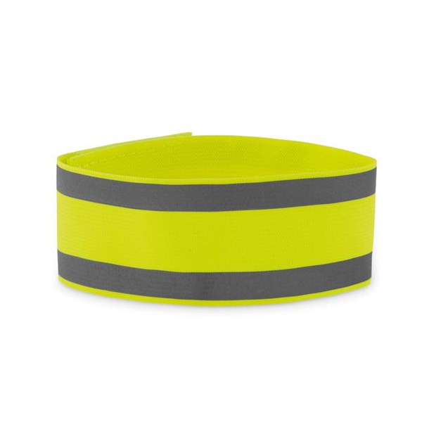 Obrázky: Žlutá bezpečností páska s reflexními pruhy