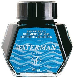 Obrázky: WATERMAN Lahvičkový inkoust - světle modrý