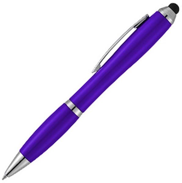 Obrázky: Fialové kuličkové pero OKAY se stylusem, ČN, Obrázek 3