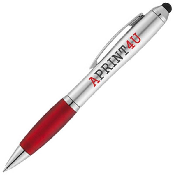 Obrázky: Stříbrné pero a stylus s červeným úchopem, ČN, Obrázek 4