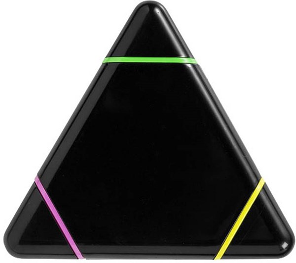 Obrázky: Trojúhelníkový zvýrazňovač černý, Obrázek 2