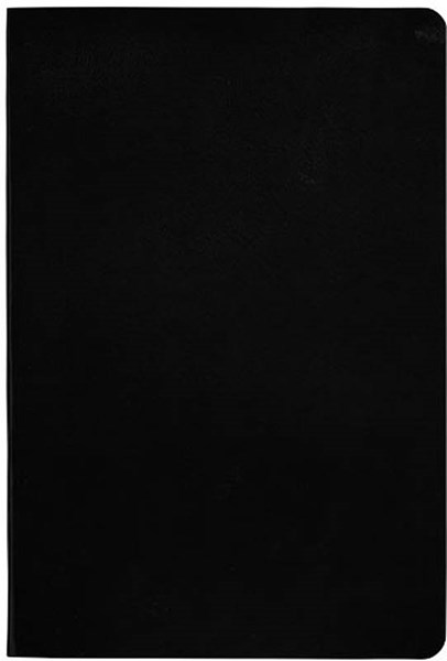 Obrázky: Černý blok A5, desky karton s koženk. potahem, Obrázek 4