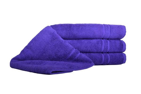 Obrázky: Violet froté ručník LUXURY, gramáž 400 g/m2