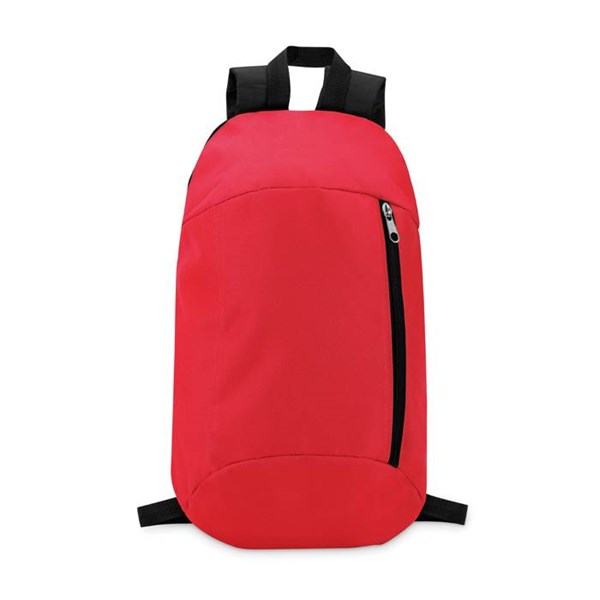 Obrázky: Červený batoh s polstrovanými zády