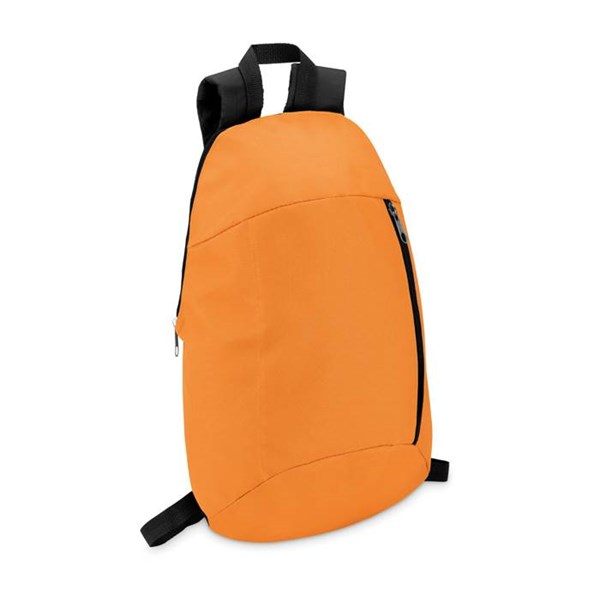 Obrázky: Oranžový batoh s polstrovanými zády, Obrázek 2