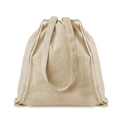 Obrázky: Přírodní taška/batoh z recyklované bavlny