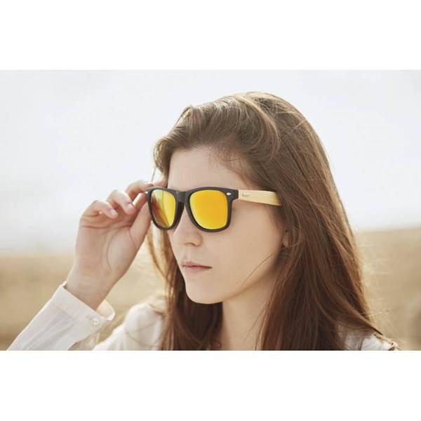 Obrázky: Sluneční brýle, bambus. nožičky, žluté skla, Obrázek 5