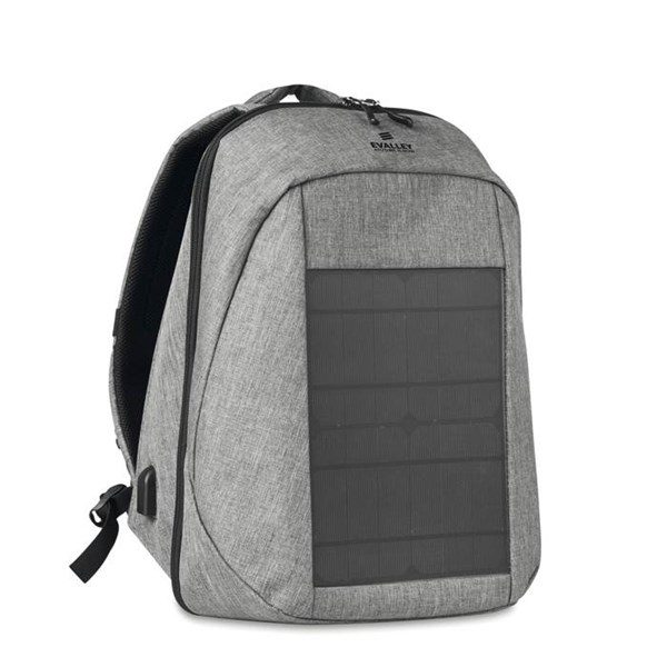 Obrázky: Šedý batoh se solárním panelem, Obrázek 9