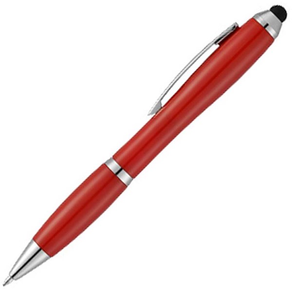 Obrázky: Červené kuličkové pero OKAY se stylusem, ČN, Obrázek 3