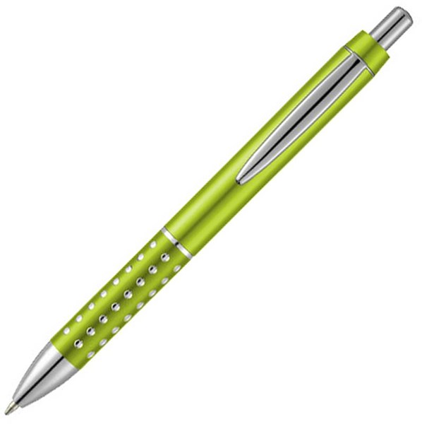 Obrázky: Limetkové kuličkové pero, zdobený úchop,MN, Obrázek 1