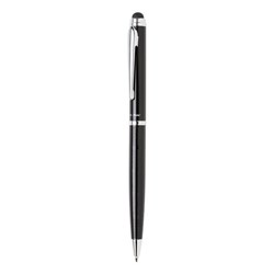 Obrázky: Černé luxusní kuličkové pero se stylusem SwissPeak