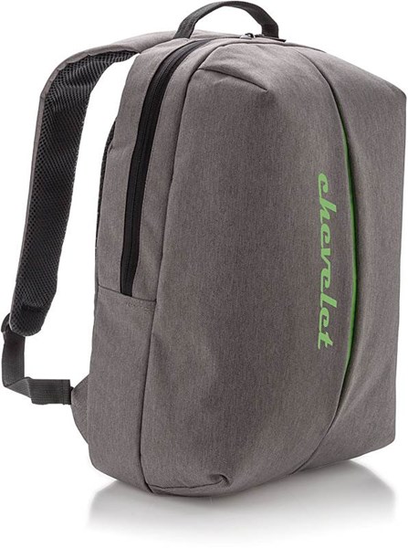 Obrázky: Šedý batoh na notebook se zelenou vsadkou, 22 L, Obrázek 5