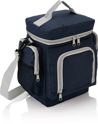 Obrázky: Modrá cestovní chladicí taška s kapsami
