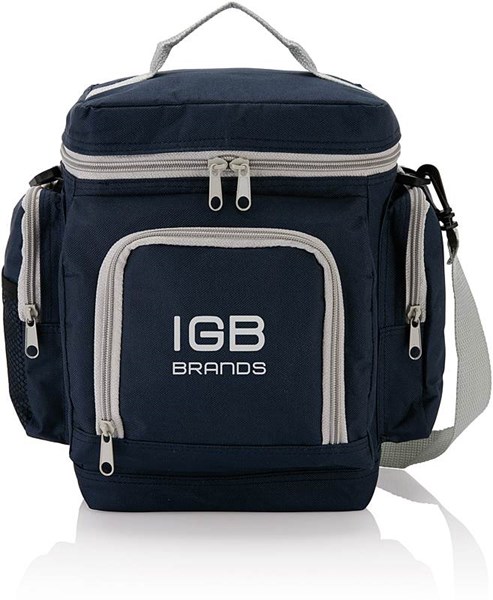 Obrázky: Modrá cestovní chladicí taška s kapsami, Obrázek 4