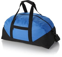 Obrázky: Modrá polyesterová sportovní taška
