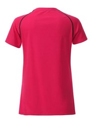 Obrázky: Dámské funkční tričko SPORT 130, růžová/antrac. XL