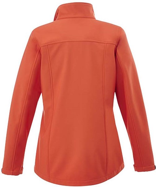 Obrázky: Oranžová dám. softshellová bunda Maxson ELEVATE XL, Obrázek 2