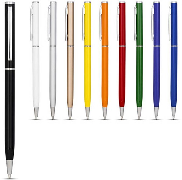Obrázky: Tenké kuličkové pero, ČN, bílé, Obrázek 2