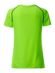Obrázky: Dámské funkční tričko SPORT 130, zelená/černá XXL