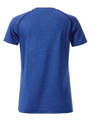 Obrázky: Dámské funkční tričko SPORT 130, modrý melír XXL