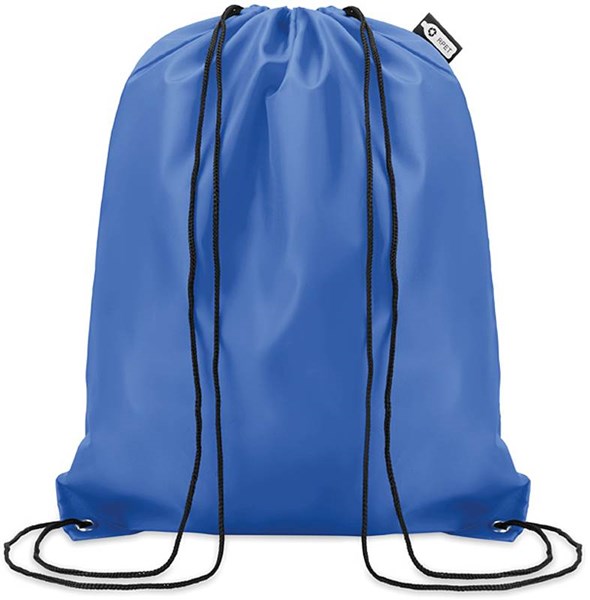 Obrázky: Královsky modrý batoh se šňůrkami ze 190T RPET