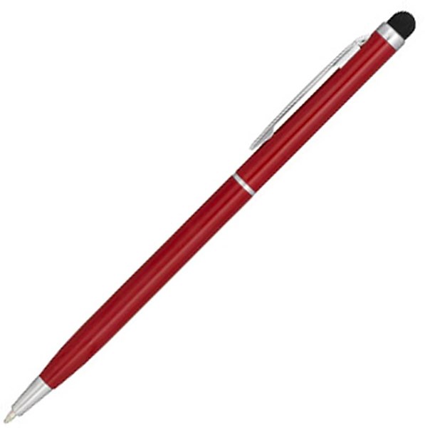 Obrázky: Červené hliníkové pero s černým stylusem, Obrázek 3