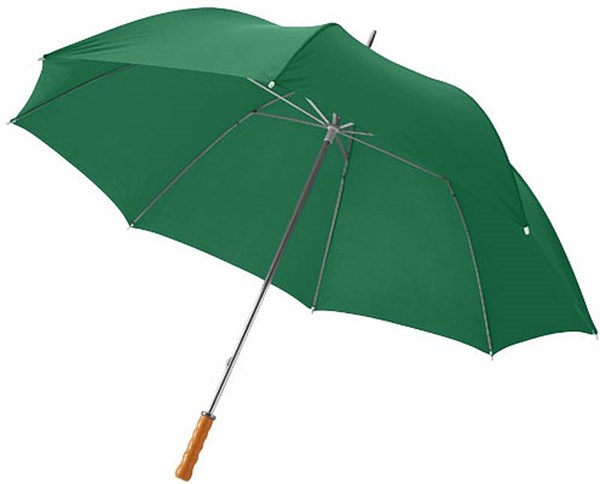 Obrázky: Velký golf. deštník, tvarovaná rukojeť, zelený