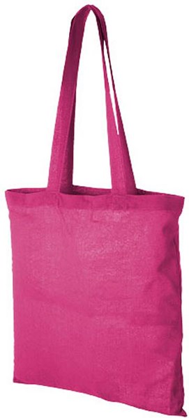 Obrázky: Bavlněná nákupní taška 100g, růžová