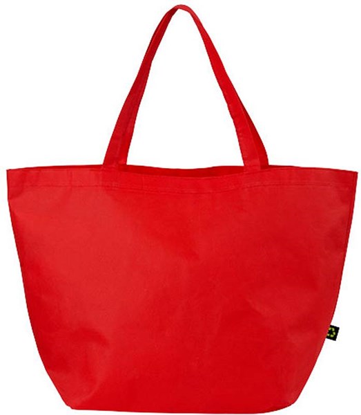 Obrázky: Červená netkaná nákupní taška, Obrázek 2