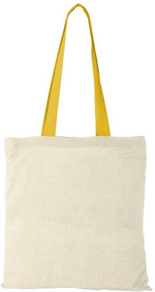Obrázky: Bavlněná nákupní taška se žlutými držadly, Obrázek 2