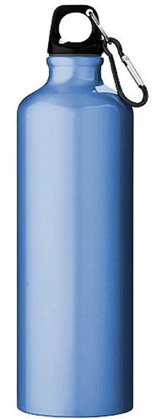 Obrázky: Světle modrá hliníková láhev 770 ml s karabinou, Obrázek 6