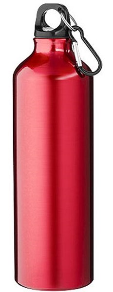 Obrázky: Červená hliníková láhev 770 ml s karabinou