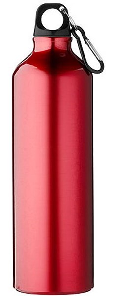Obrázky: Červená hliníková láhev 770 ml s karabinou, Obrázek 5