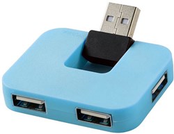 Obrázky: Modrý USB rozbočovač se 4 porty