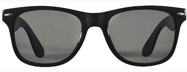 Obrázky: Sluneční brýle s černou plastovou obrubou, UV 400, Obrázek 2
