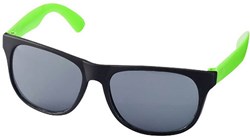 Obrázky: Černé sluneční brýle se zelenými nožičkami,UV 400