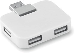 Obrázky: USB rozbočovač se čtyřmi porty, bílý