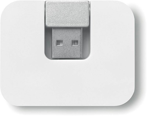Obrázky: USB rozbočovač se čtyřmi porty, bílý, Obrázek 3