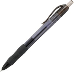 Obrázky: Gelové transparentně černé pero GELOVKA