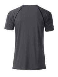 Obrázky: Pánské funkční tričko SPORT 130, šedá/černá XL