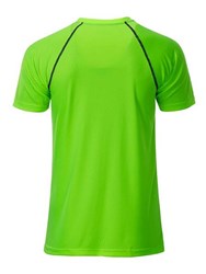 Obrázky: Pánské funkční tričko SPORT 130, zelená/černá XXL