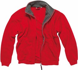Obrázky: Nashville Fleece USBASIC červená bunda XL